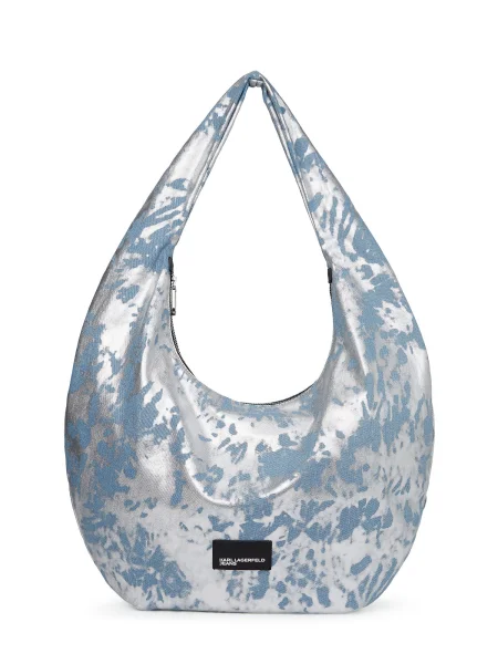 Geanta crossbody Karl Lagerfeld Jeans albastru