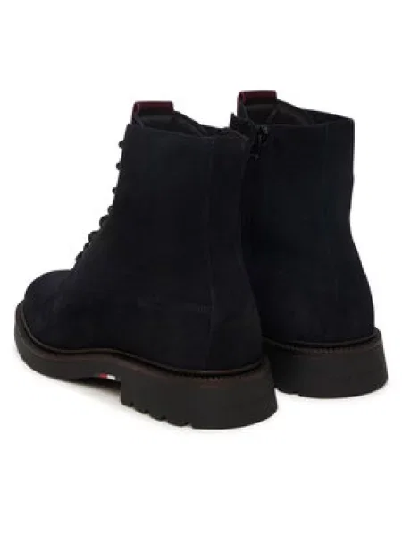 Tommy Hilfiger Zimski škornji Comfort Lwt Mornarsko modra