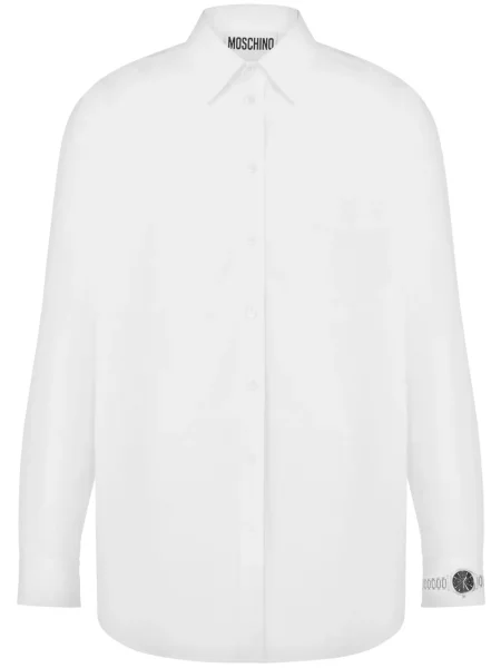 Cămașă Moschino lungă alb