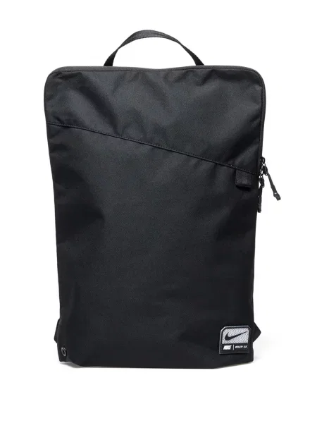 Top sport Nike din fleece plisat fără mâneci alb
