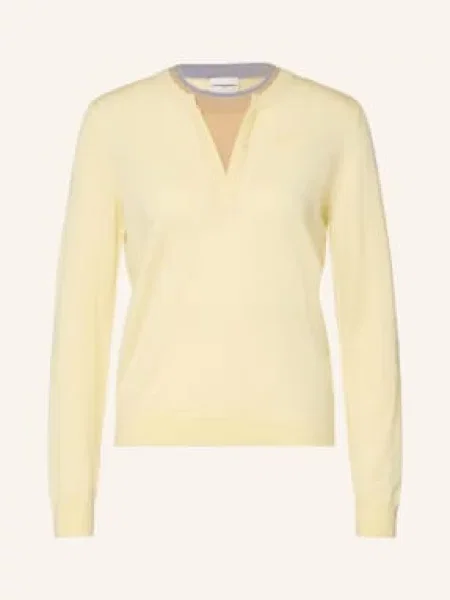 Claudie Pierlot Sweter gelb szary