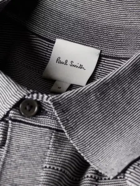 Cămașă Paul Smith în carouri scurtă gri