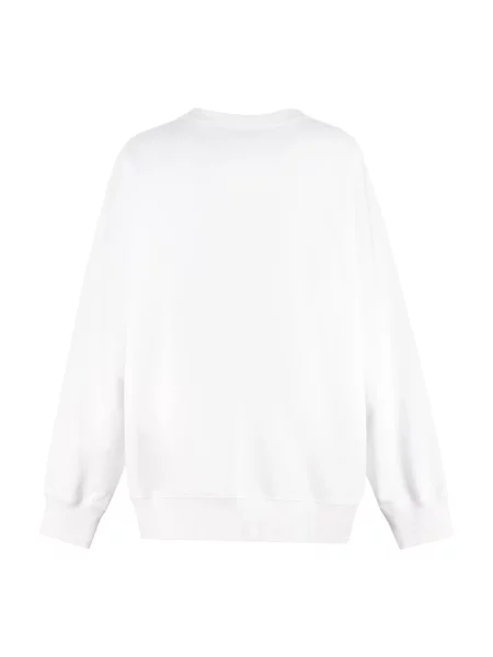 Bluza Alexander Mcqueen z logo biała