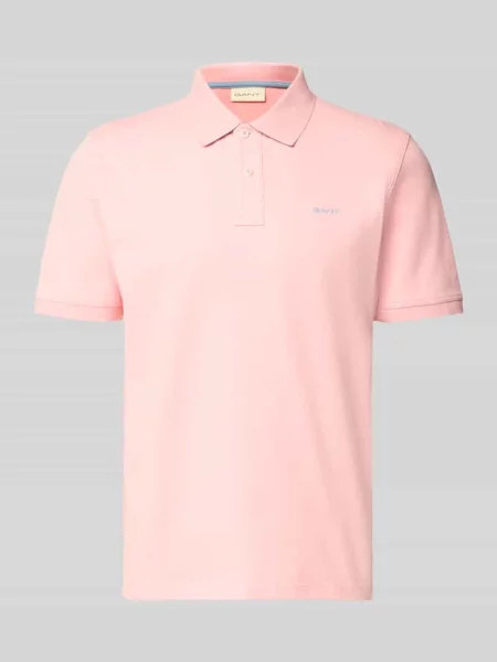 Koszulka polo o kroju regular fit z wyhaftowanym logo Gant