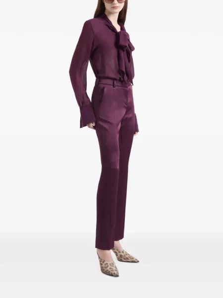 Pantaloni Nina Ricci violet