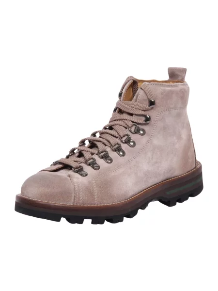 Buty trekkingowe Monpiz skórzane trekkingowe beżowe