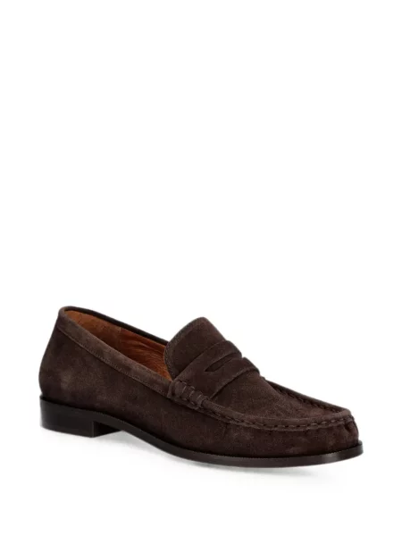 Pantofi loafer Jonak Paris din piele de căprioară maro