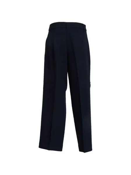 Pantaloni 's Max Mara cu picior lat albastru