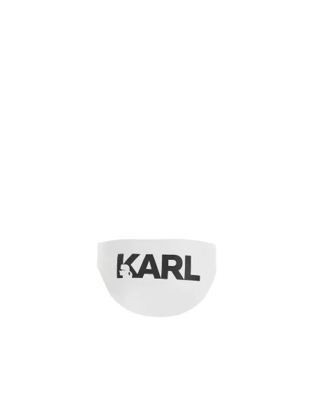 Majtki Karl Lagerfeld z logo białe