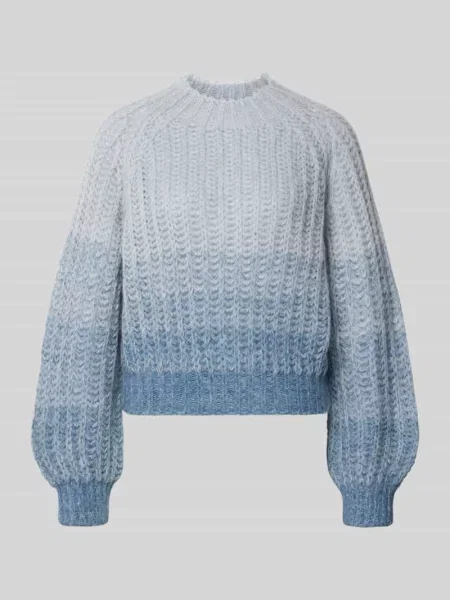 Sweter z dzianiny z mieszanki wełny z alpaki model ‘LARELYA’ Drykorn