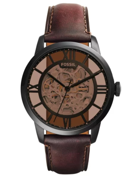 FOSSIL Analóg órák sötét / antracit barna