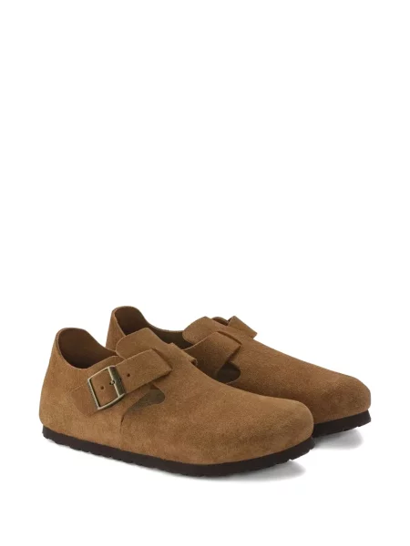 Mules Birkenstock σουέντ καφέ