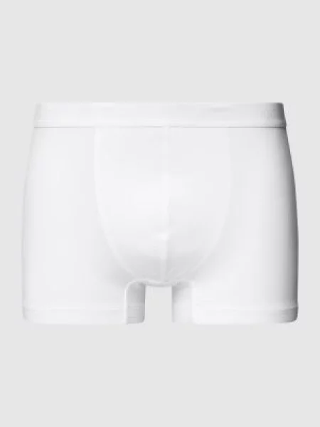Obcisłe bokserki z z logo Mey białe