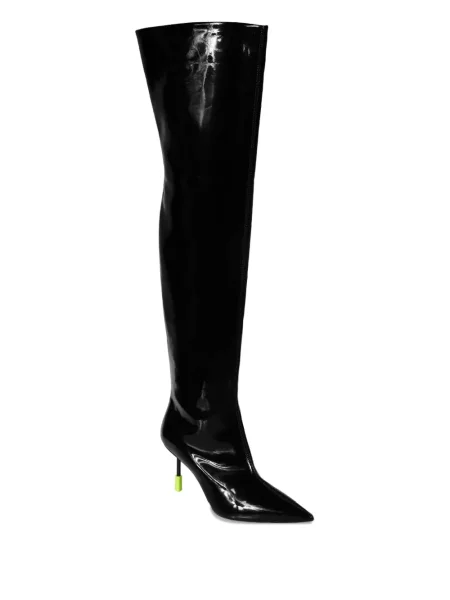 Botine Msgm din piele negru