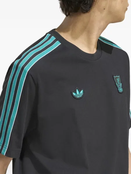 Pantaloni Adidas cu autograf alb