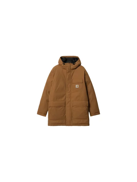 Carhartt WIP Siberian Cold Parka Hamilton Brown Mężczyźni Kurtki Carhartt WIP Size: XL brązowy