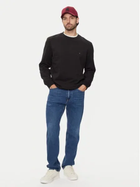 Tommy Hilfiger Mikina Essential černá