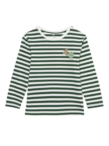 NAME IT Tricou NMMOLICO verde pin alb
