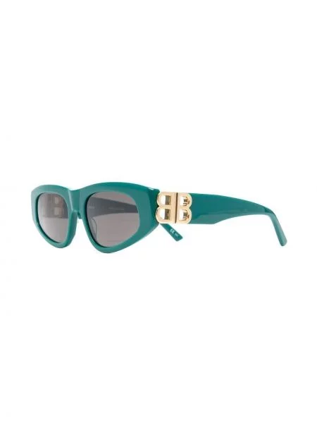 Sluneční brýle Balenciaga Eyewear zelené