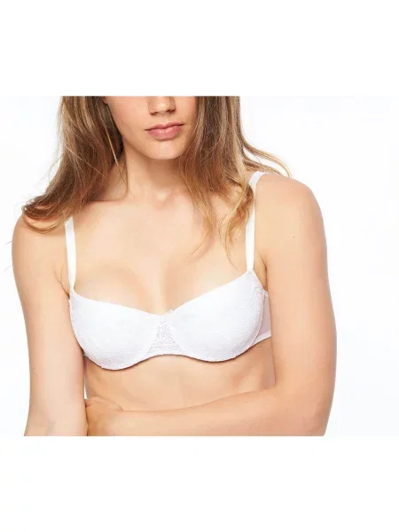 Бюстгальтер пуш-ап білий