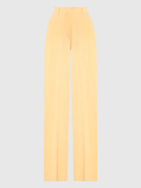 Штани кльош Persia Max Mara Sportmax жовті
