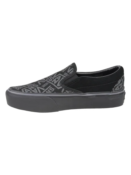 Slip on klasszikus félcipő Vans fekete