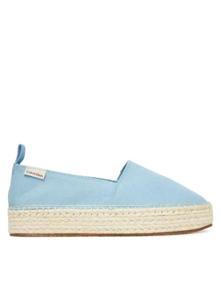 Calvin Klein Jeans Espadrilky Platform Espadrille Ml Cs modrá