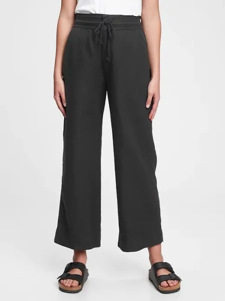 Pantaloni chino copii Gap negru