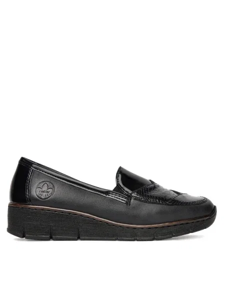 Rieker Pantofi negru
