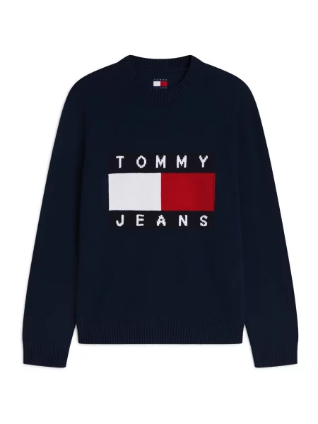 Pulover Tommy Jeans albastru