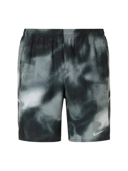 NIKE Pantaloni sport Miler gri deschis / gri închis negru