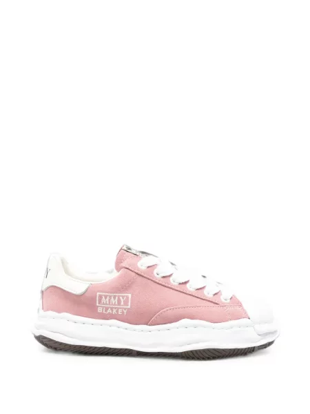 Sneakerși Maison Mihara Yasuhiro din piele de căprioară roz