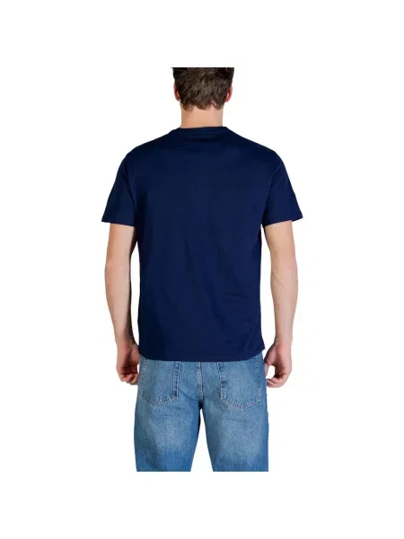 Calvin Klein Jeans majica za muškarce od pamuka plava