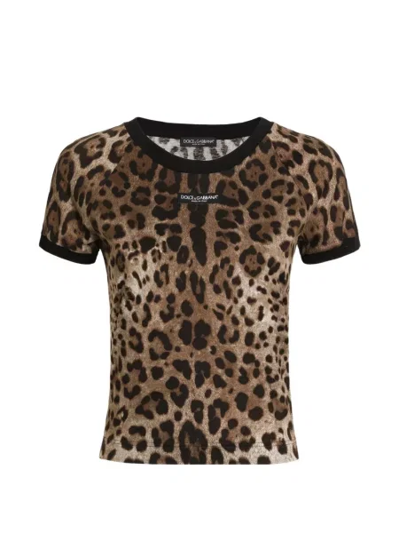 Tricou Dolce & Gabbana cu imagine din jerseu