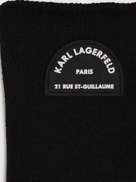 Перчатки Karl Lagerfeld черные