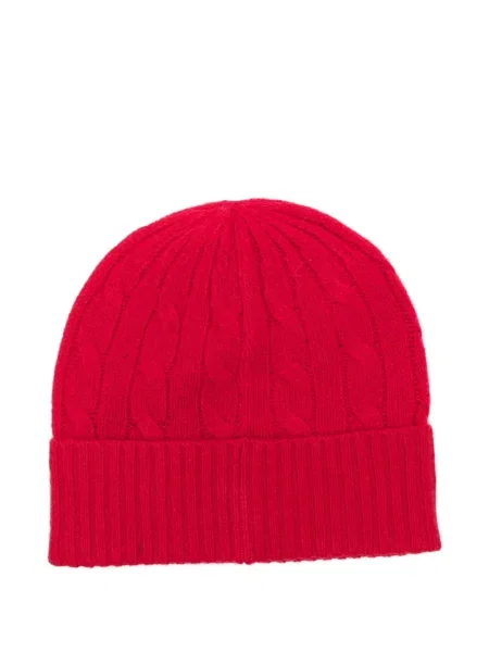 Căciulă Polo Ralph Lauren tricotate roșu