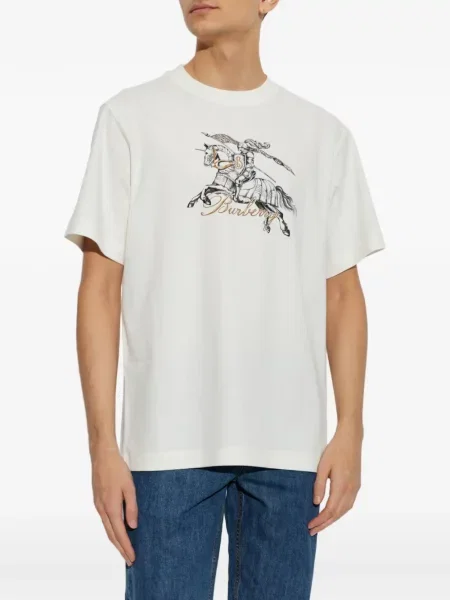 Koszulka Burberry biała