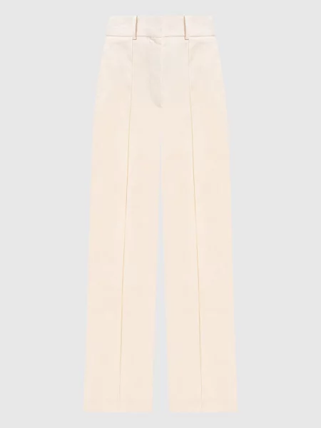 Штани Jnane кольору айворі з льоном Joseph бежеві