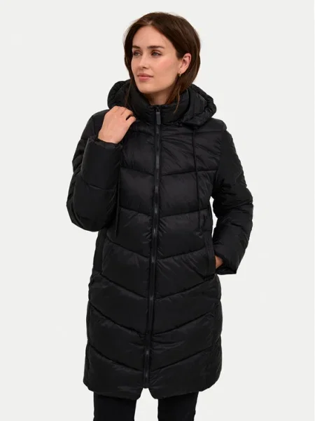 Kaffe Geacă de iarnă Susanne negru