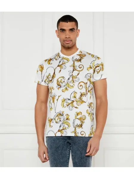 Versace Jeans Couture Tricou | Slim Fit alb