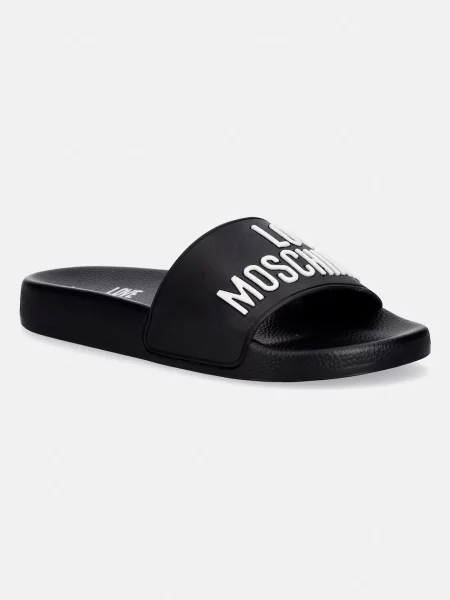 Šľapky Love Moschino čierna