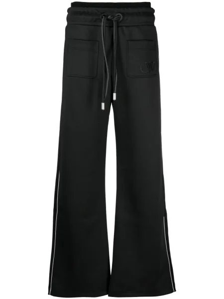 Pantaloni Off-white alb