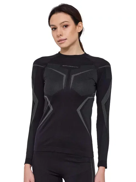 Bluza termoaktywna Brubeck DRY czarna