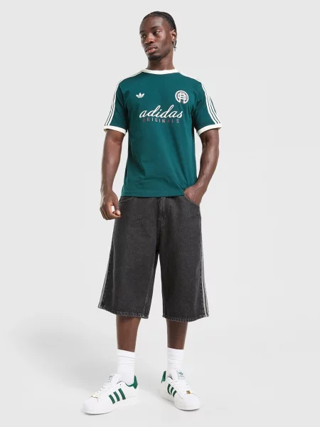 Adidas T-Shirt Everyday Casual Wear zielona