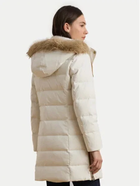 LAUREN RALPH LAUREN Pūkinė striukė Écru pilka