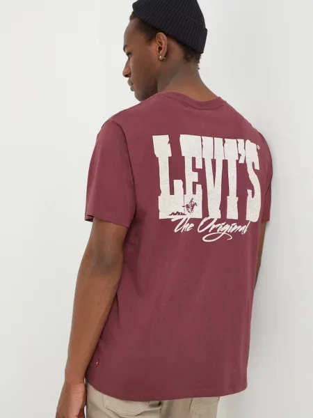 Levi's majica za muškarce od pamuka GRAPHIC CREWNECK