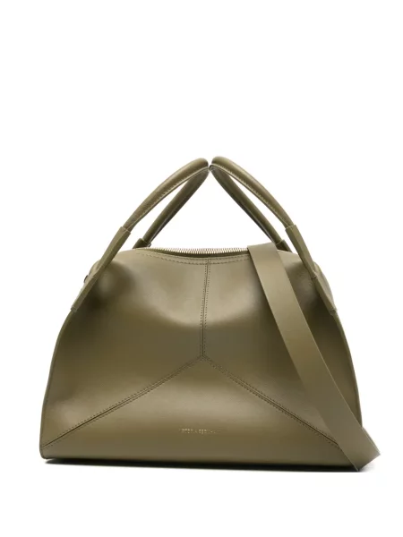 Geantă Victoria Beckham cu imagine verde