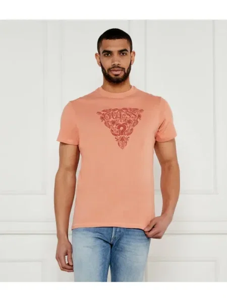 GUESS Tricou | portocaliu
