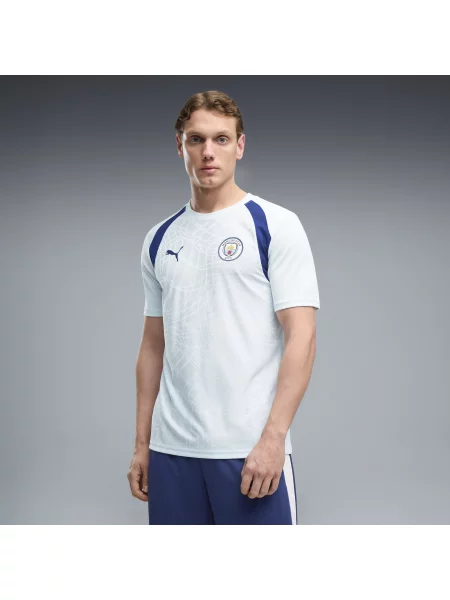 PUMA MÄ™ska koszulka treningowa Manchester City o dopasownym kroju Akcesoria S niebieski