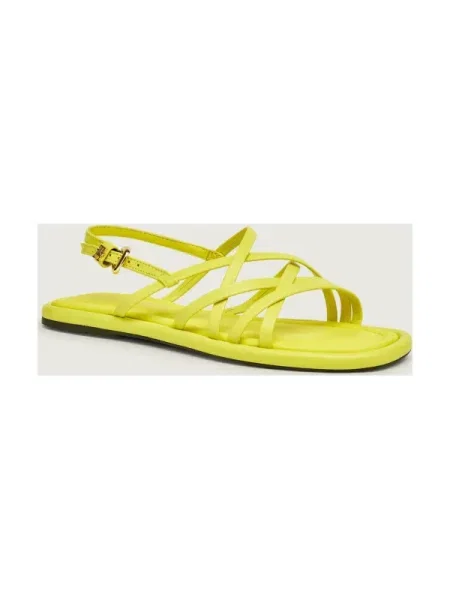 Tommy Hilfiger De piele sandale verde
